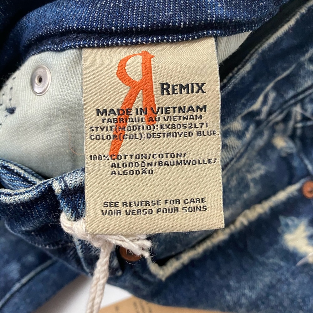 Rock Revival slouchy straight distressed jeans 25 - Picture 6 of 12